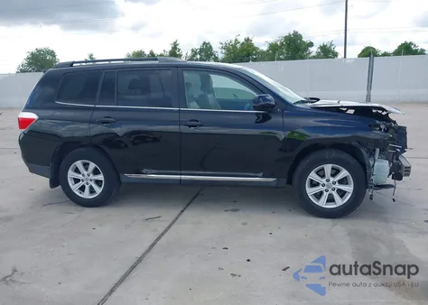 2011 Toyota Highlander Se V6 from USA, damaged, VIN 5TDBK3EH8BS086838